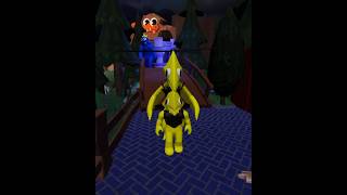 Rainbow Friends Chapter 2 Yellow V's Yellow Monster Jumpscares #rainbowfriends #roblox #shorts