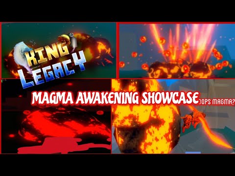 King Legacy: How to Awaken Magma Fruit - Touch, Tap, Play