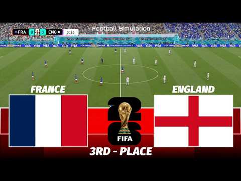 FRANCE vs ENGLAND | 3rd Place | 2026 FIFA World Cup - PES 21 Simulation