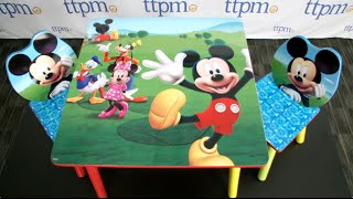 Mickey Mouse Clubhouse Table and 2-Chair Set from Delta Children's Products