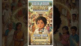 Your Vote, Your Right! 🇮🇳 23rd April 2026 | Ghibli Style Animation