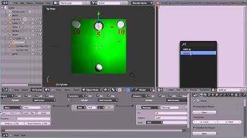 Blender Developing a Simple Ball Game Using Python Script and the Global Dictionary (New Version)