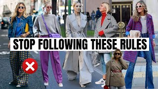 It's Time To Break These Fashion Rules!