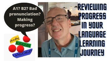 How do you measure your progress?  Have a language learning review. (Livestream)