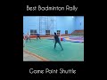 🔥Best Rally🔥🏸 Badminton #match #game #video #sports #smash #badminton #drop #rally #viral #shots