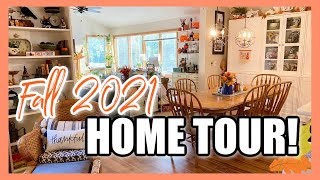 FALL 2021 HOME TOUR •• a season of change •• thrifted budget home decor for real people