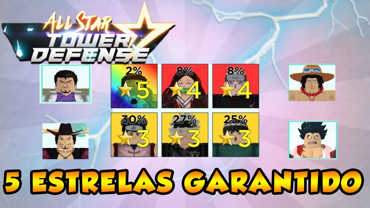 Personagens raros de All star tower - Roblox - Outros jogos Roblox - GGMAX