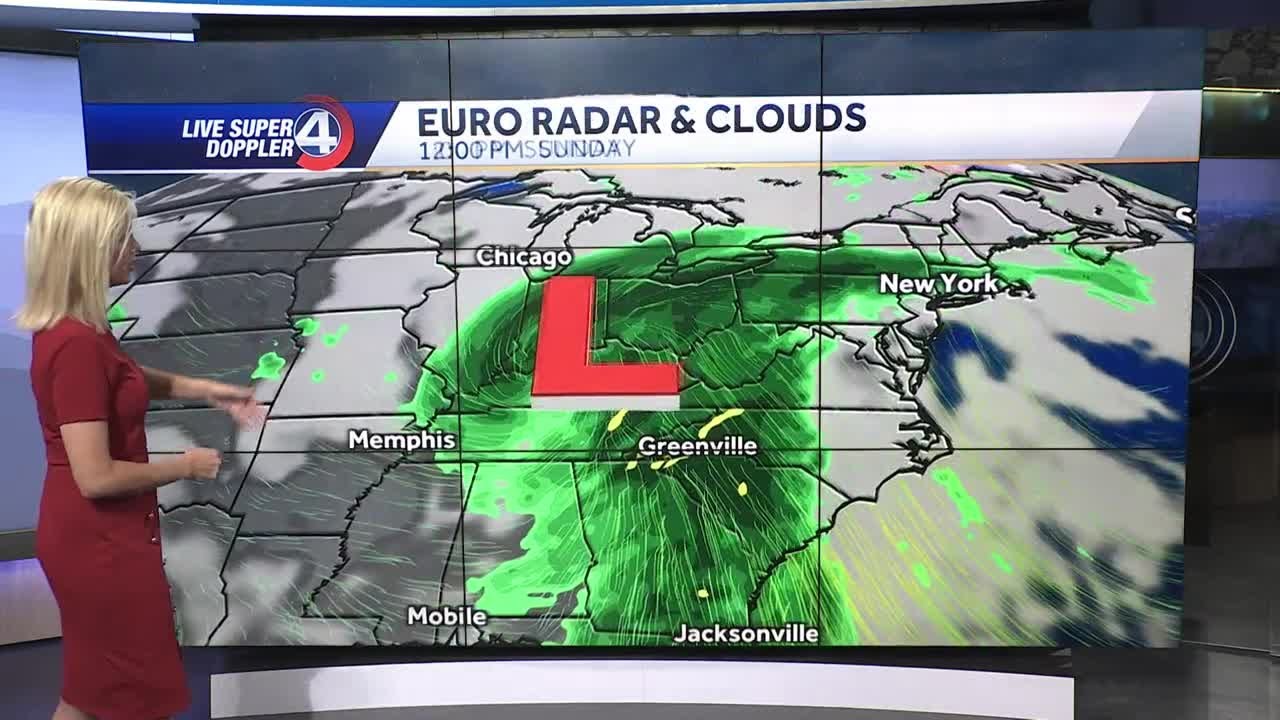 New Weekend Rain Timing - YouTube