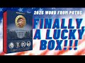 2025 A Word From POTUS Sealed Box | Finally, Some Luck! #unboxing #history #facts #cards #hobby