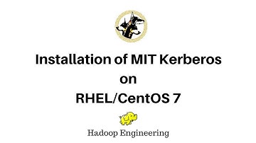 Installation and Configuration of MIT Kerberos on CentOS7