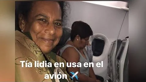 Ta lidia ya esta en EEUU  Aqu la informacin si gus...