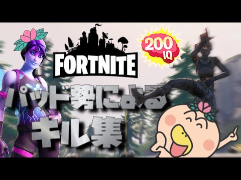 自称PAD勢最強のFortniteキル集#1