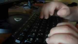 finger drumming on PC keyboard