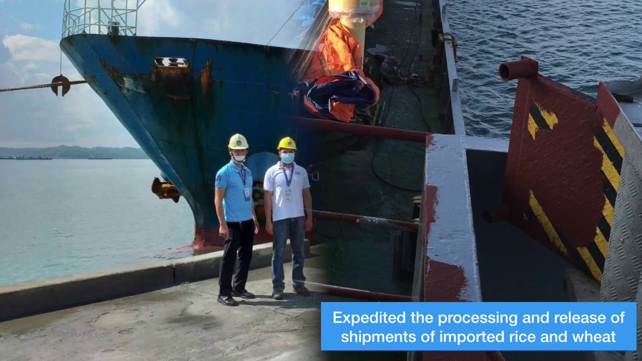 BOC Port of Iloilo in Action