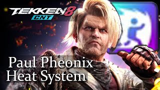 Paul Pheonix Heat Engager, Burst, and Smash - Tekken 8