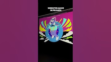 No Code Websites made in Framer Pt.1 #framer #nocode #websitedesign