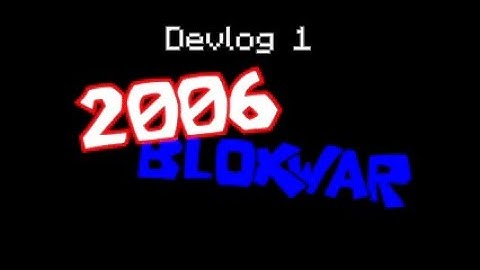 Opening trailer for our Roblox game "2006 Bloxwars" | Devlog 1