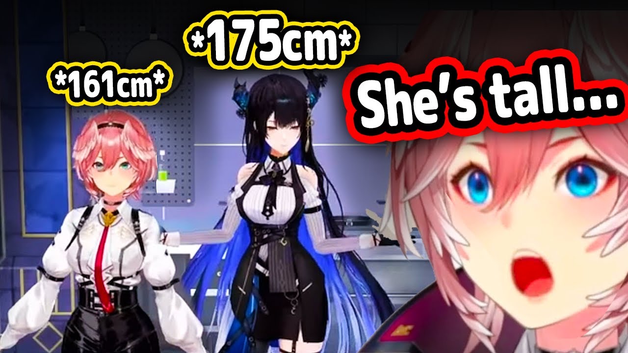 Lui Was Surprised Nerissa Was Taller Than Her After Seeing Her 3D【Hololive】