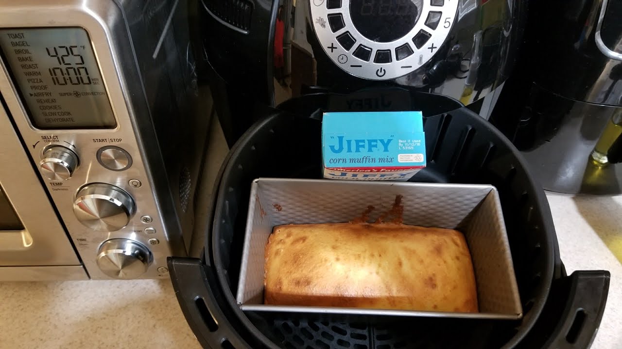 Air Fryer Jiffy Cornbread Aldi Crofton Bake Loaf Pan 2017 