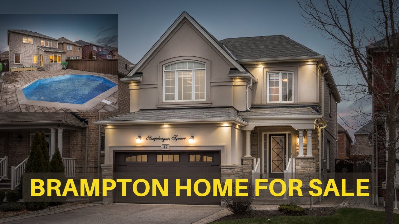 BRAMPTON HOME FOR SALE! 47 Snapdragon Sq, Brampton, ON Canada Home