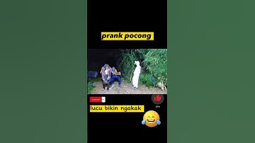 Prank pocong paling gokil Lucu ngakak || #short #shorts #viral #lucu #ngakak