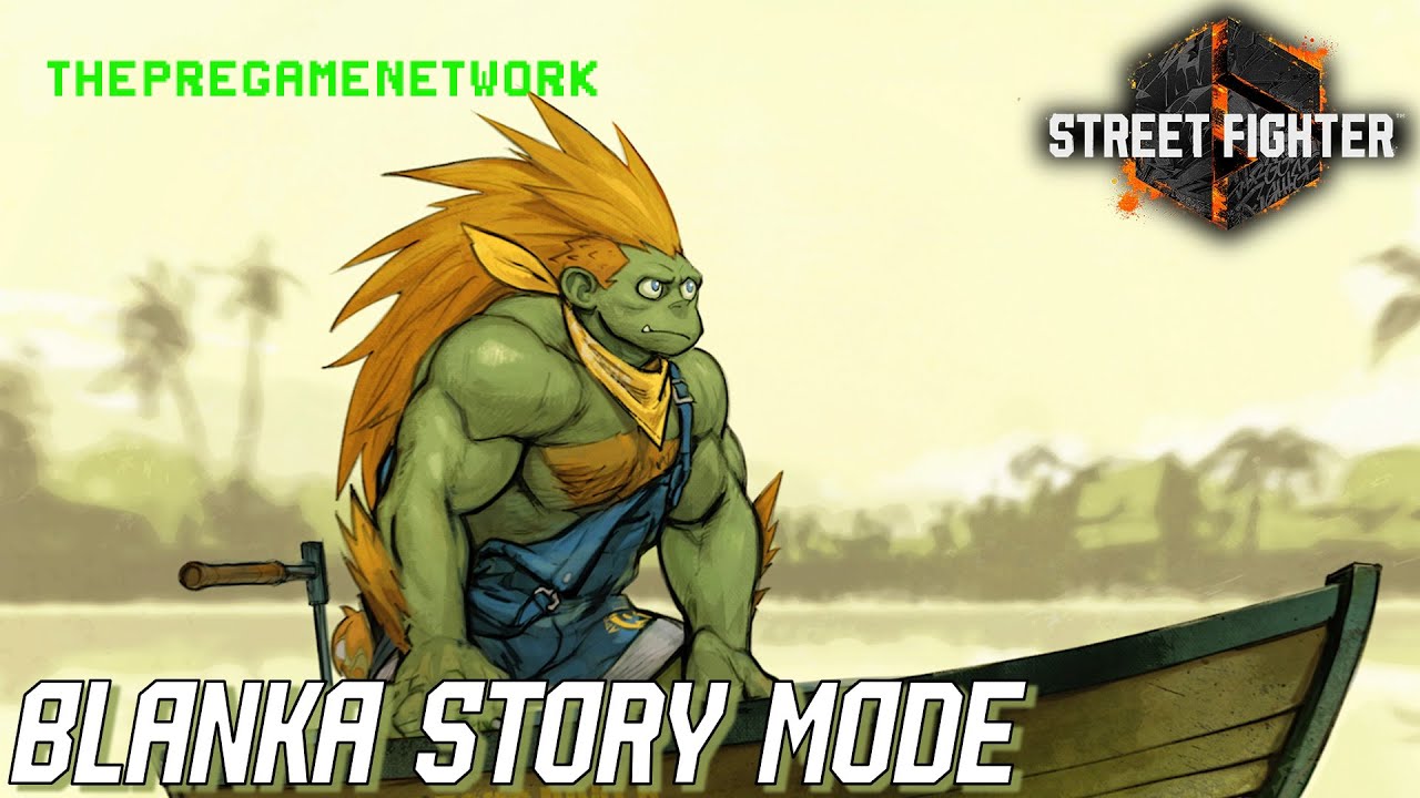 SFV AE - Blanka Story Mode (Full) 