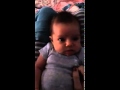 Mom tries to film baby&#39;s first smile, gets something else..