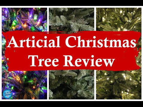 Artificial Christmas Tree Review - 9 foot with Micro LED Lights from COSTCO