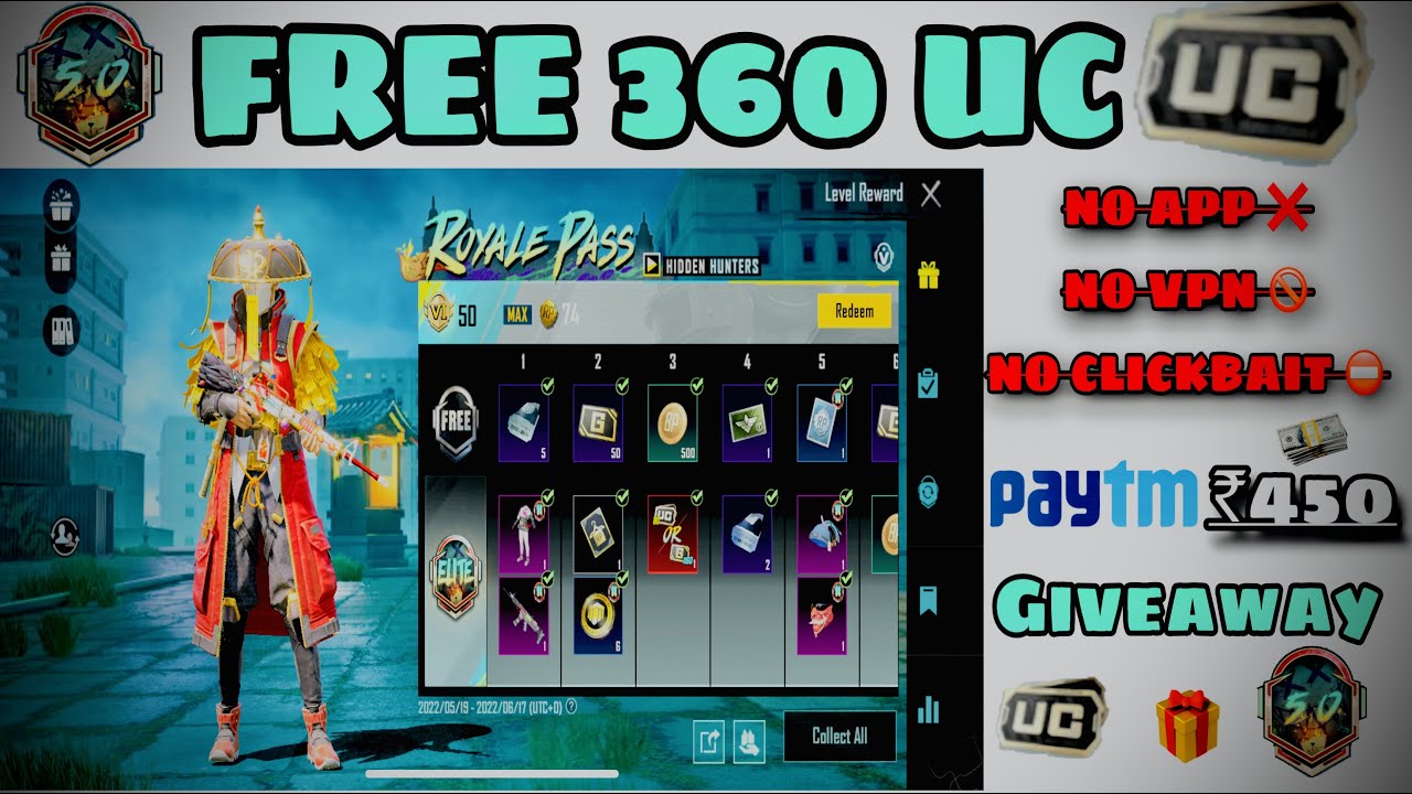 HOW TO GET FREE ROYAL PASS || PUBG/BGMI || ROYAL PASS GIVEWAY || FREE UC