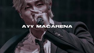 Ayy Macarena - Tyga [NAMJOON FMV]