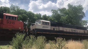 BNSF 6279 leads an empty coal drag
