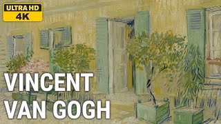Vincent van Gogh: A collection of 10 oil paintings with title and year, around 1888 [4K]