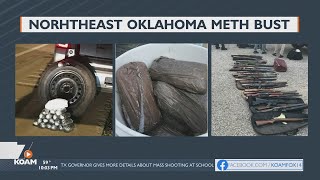 Meth bust in northeast Oklahoma