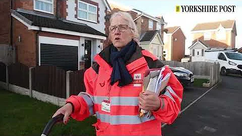 Carol Humphreys Maltby Postie. 14th December 2020