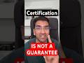 IT career Roadmap - IT certification might NOT get U job #careermistakes #careershub #futurecareers