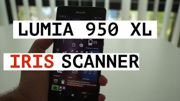 Lumia 950 XL Iris Scanning Feature