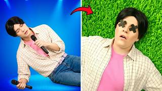 Chasseurs de Démons K-Pop en Vrai 🕵️‍♀️ Chaos Détective Comique avec Jinu