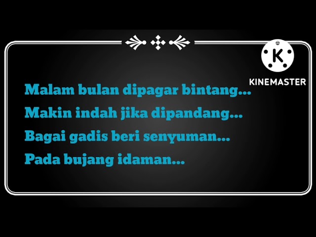 Malam bulan dipagar bintang - P. Ramlee u0026 Saloma (Longer Version) class=