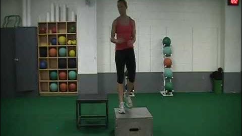 lateral depth drop to forward box jump