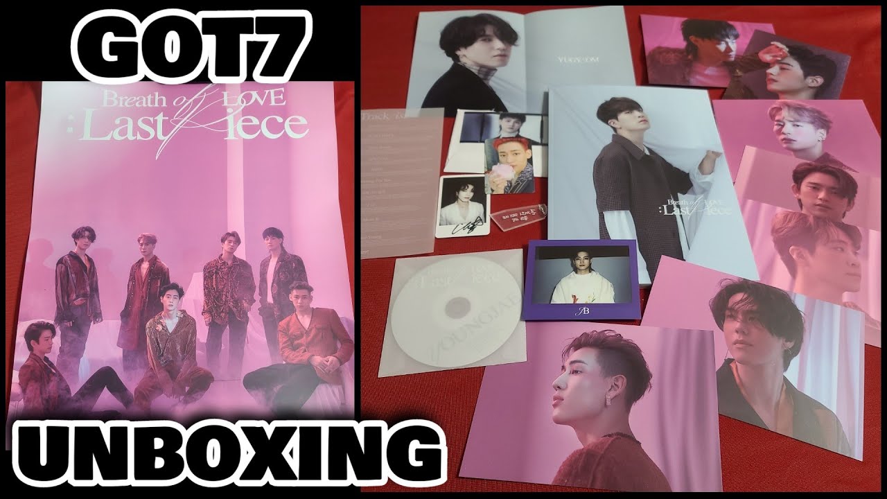 GOT7 - Breath of Love: Last Piece Album Unboxing | Youngjae