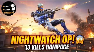 NIGHTWATCH OP! 😱 13 Kills Rampage | QBX-95 &amp; Victor Domination | Farlight 84