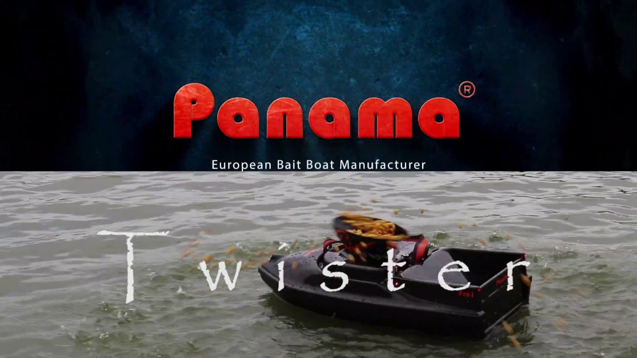 Panama Phantom River Bait Boat with Added Autopilot