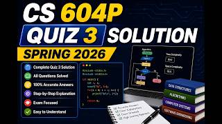 cs 604p quiz 3 solution spring 2026|attendance quiz |cs 604p attendance quiz 3