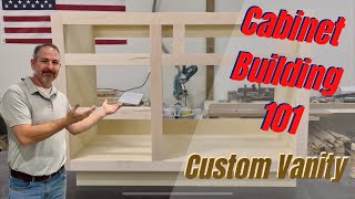 How to Build & Install a Custom Bathroom Vanity Cabinet.