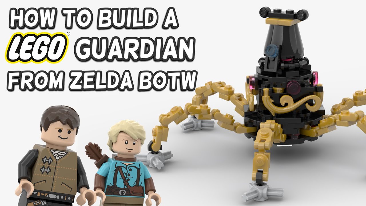 How to Build a Lego Guardian from Zelda Breath of the Wild! 
