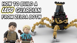 How to Build a Lego Guardian from Zelda Breath of the Wild!