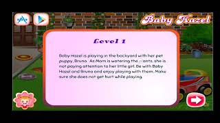 Baby Hazel Leg Injury can you read this before I play but this music is pretty old for many years