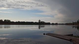 Calm day near river