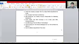 English Examination - Gabriel Yehezkiel (2019031007)
