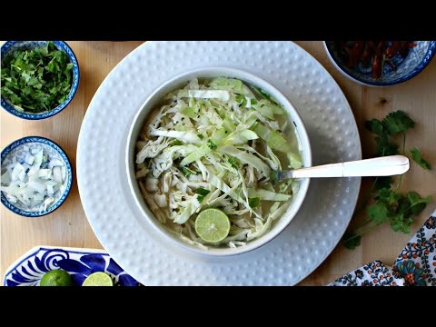 Pozole Blanco (White Chicken Pozole)